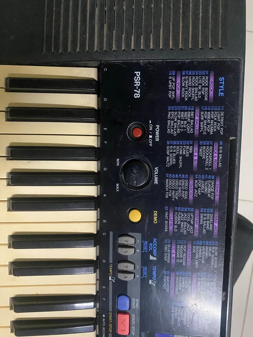 Teclado yamaha 400 reais - Foto 2