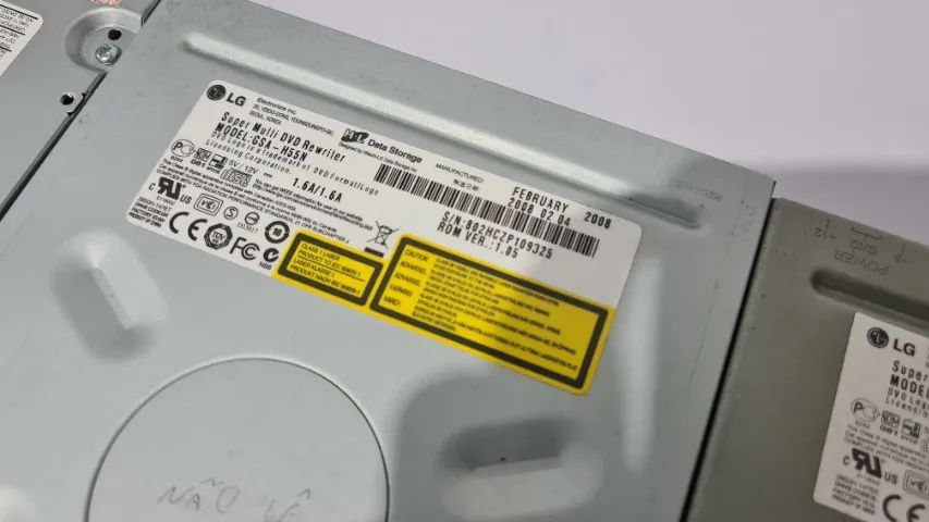 Gravadores Leitor DVD/CD com Defeito - SATA e IDE (LG e Pioneer) - Foto 4