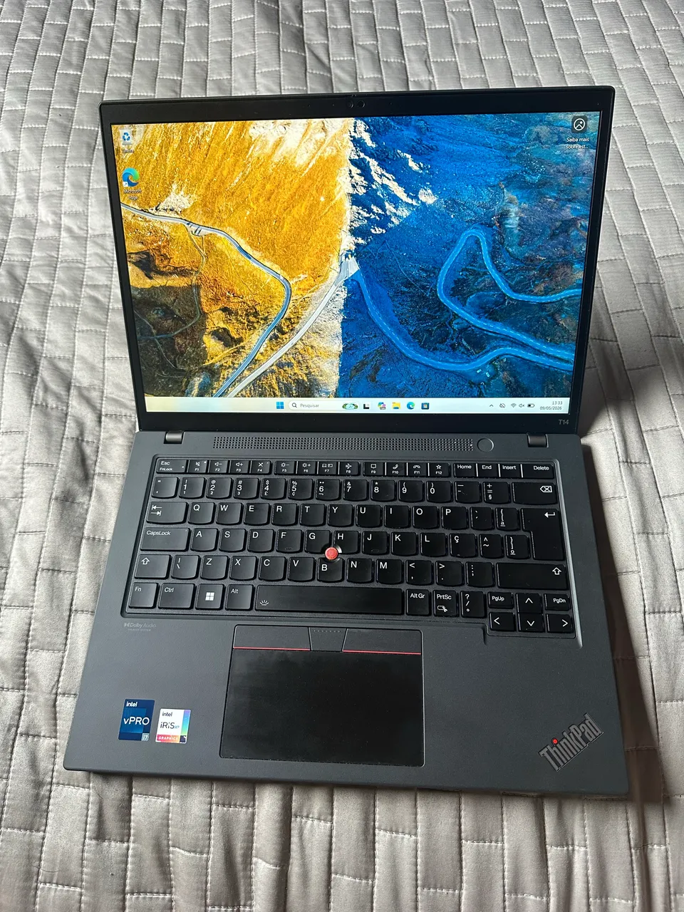 Thinkpad X1 Carbon Gen9 i7-11th 32gb ram tela 4k 10x sem juros