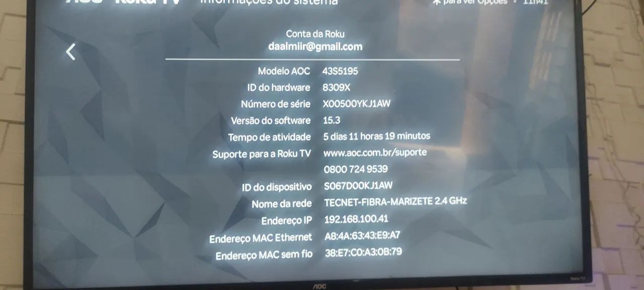 TV Roku AOC 43" - Foto 4