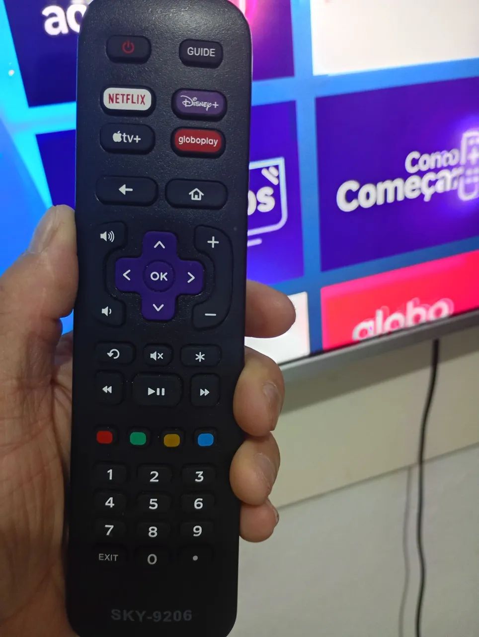Vendo ou troco uma TV Smart 50 polegadas 4K pega uma TV Smart menor com Volta para mim - Foto 4