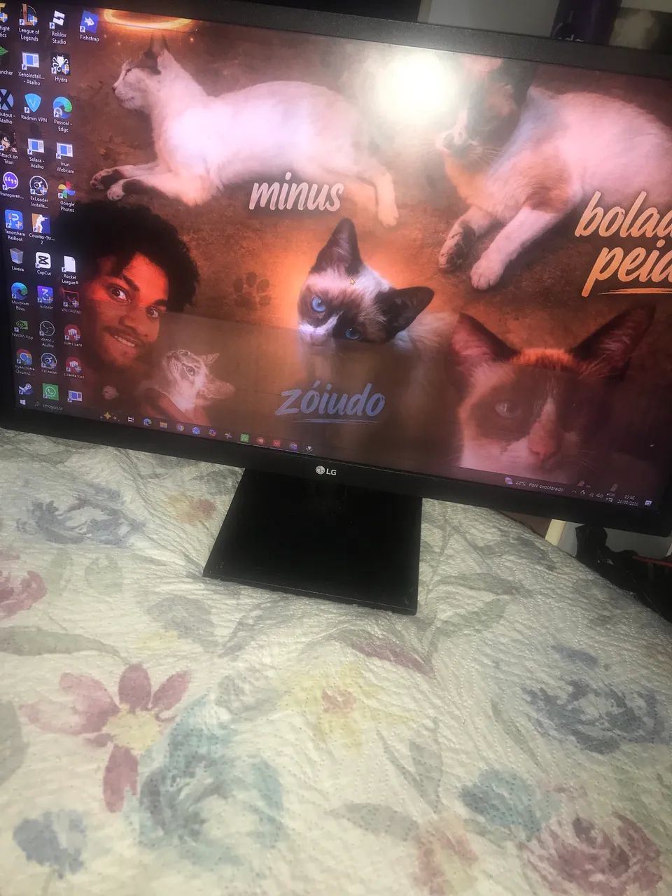 VENDO OU TROCO MONITOR LG 26 POLEGADAS 75Hz - Foto 4