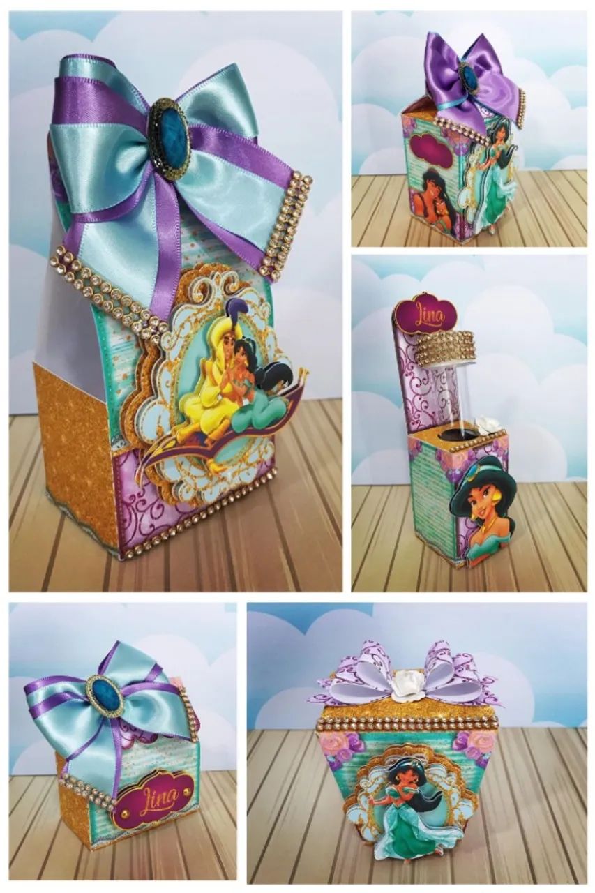 KIT PEGUE E MONTE - TEMA JASMINE - Foto 5