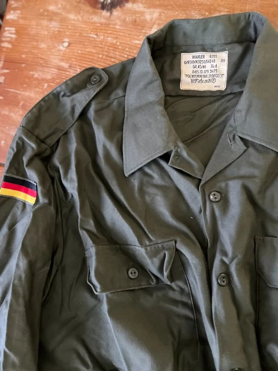 Camisa do Exército Alemão