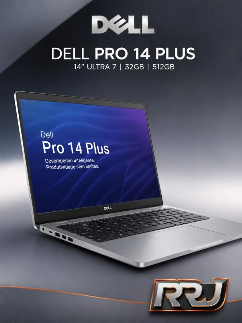 Dell PRO 14 Plus 14" Ultra 7 32GB 512GB 