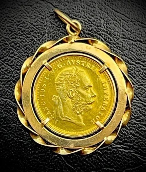Moeda/ Pingente em Ouro 24k