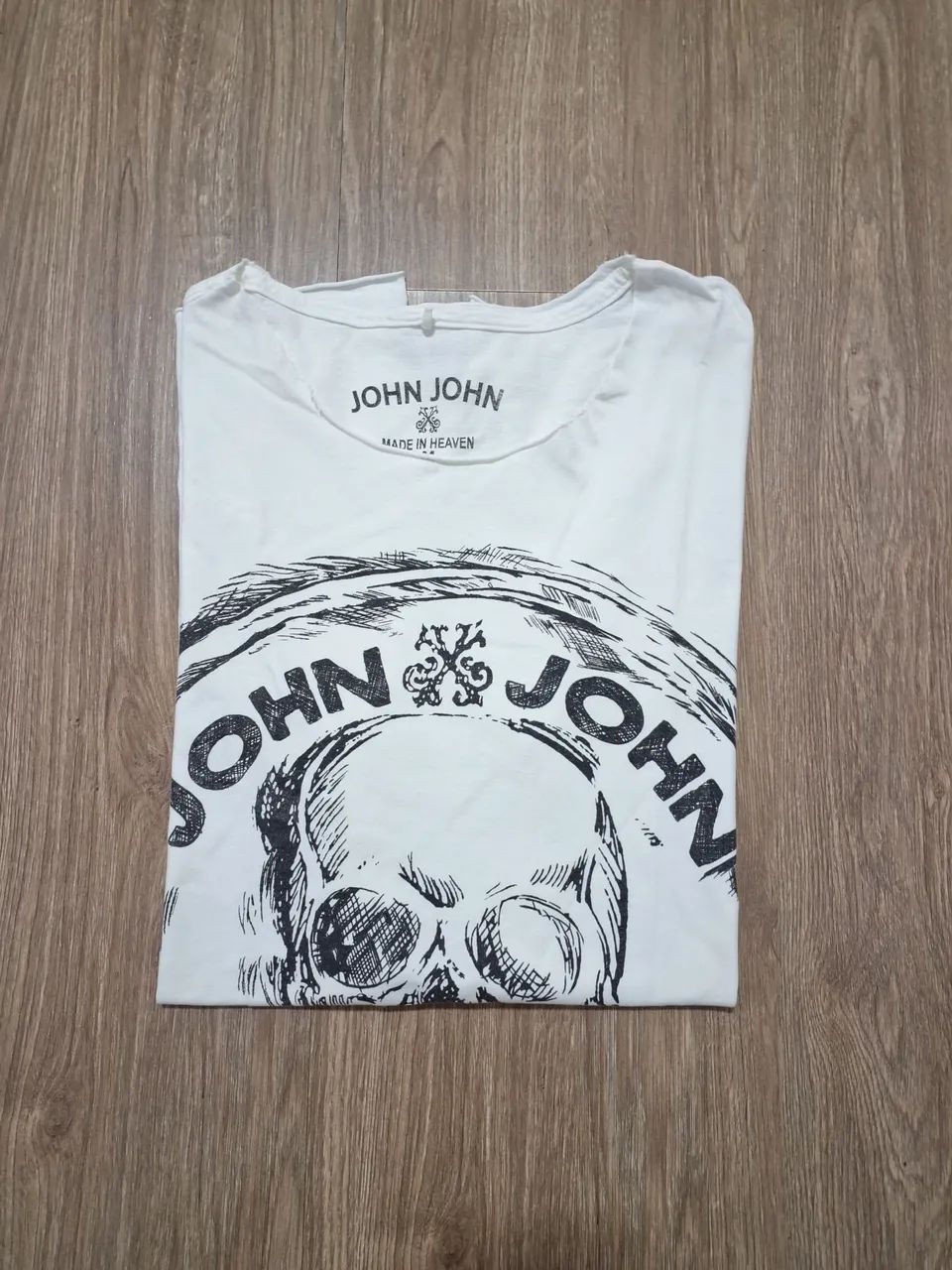 Camiseta John John Branca  - Foto 3