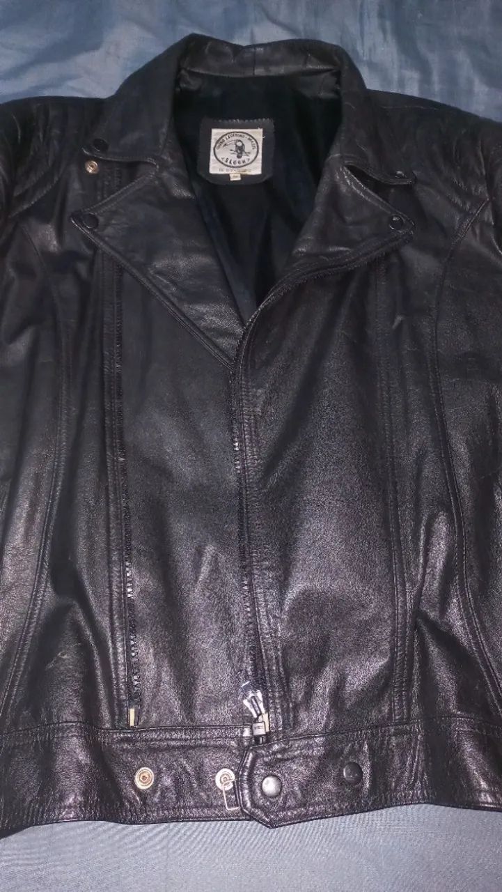 Jaqueta de couro masculino  - Foto 4