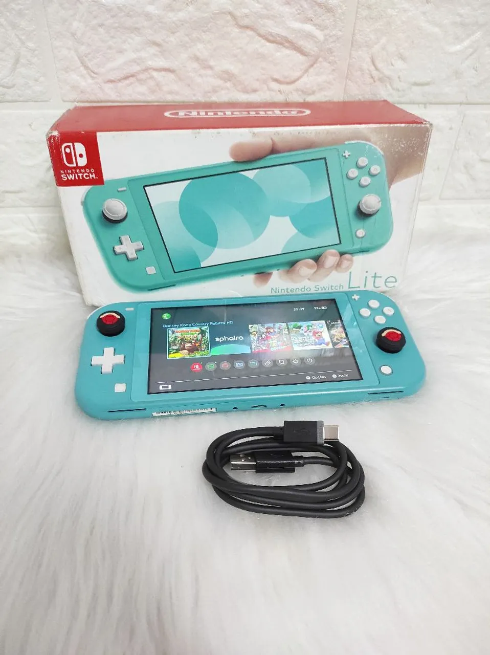 Nintendo switch lite 64gb desbloqueado novo - Consoles de Vídeo