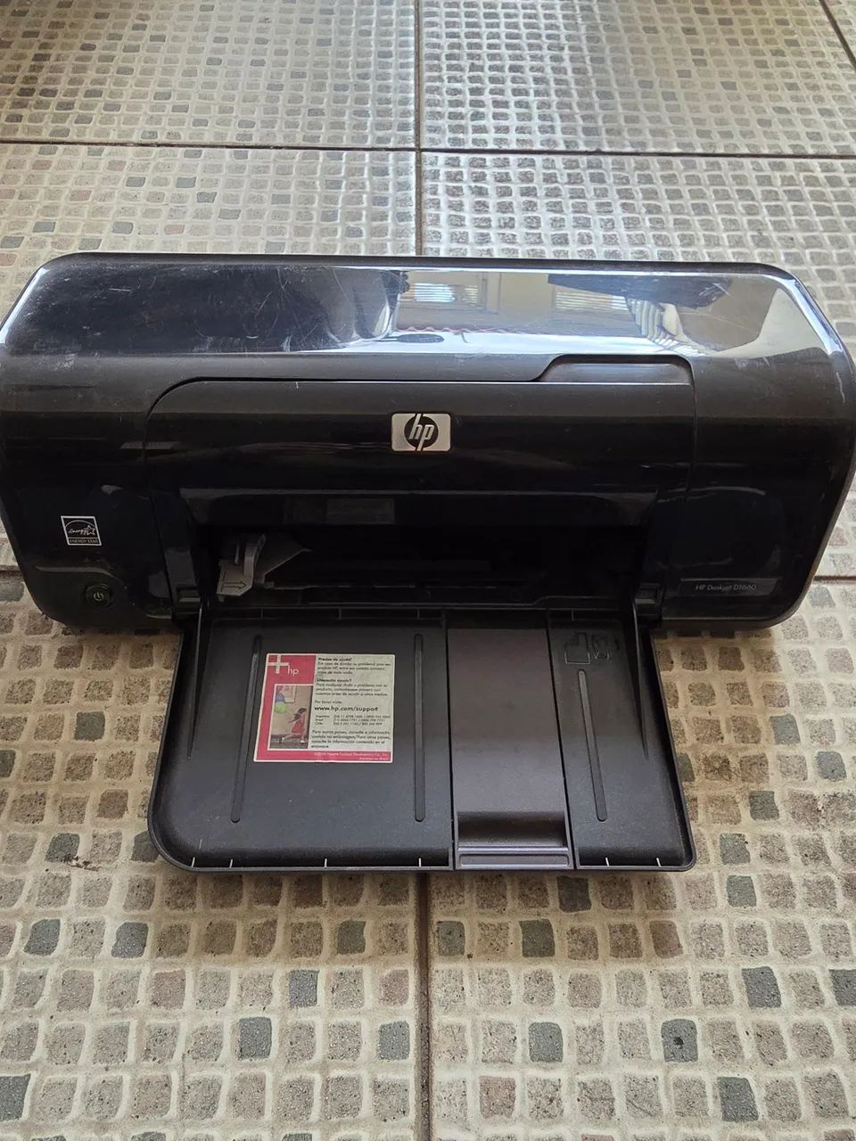 Impressora HP Deskjet D1660 ligando sem testes