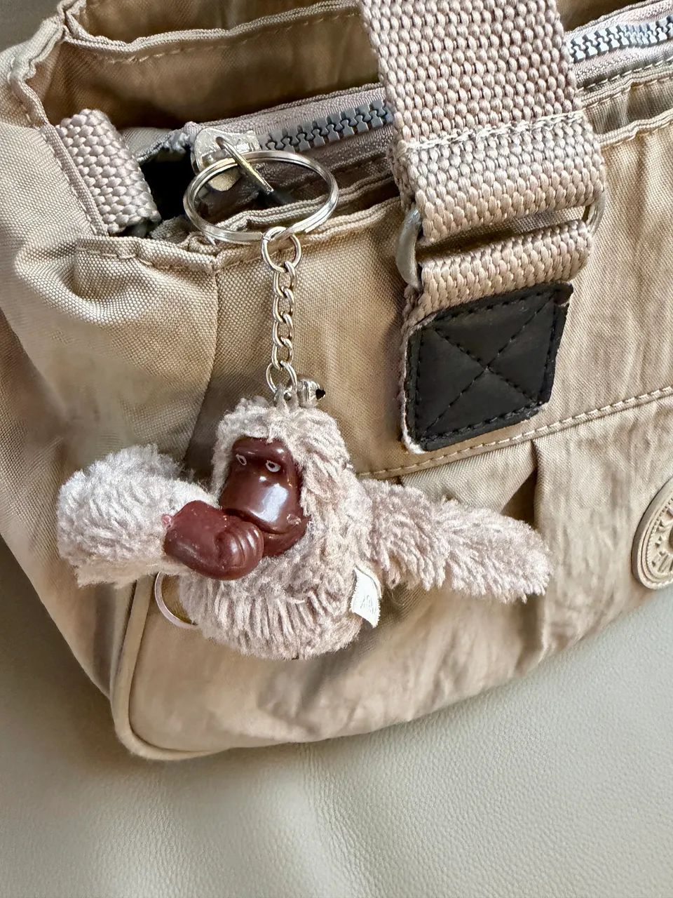 Bolsa Kipling Bege ORIGINAL  - Foto 2
