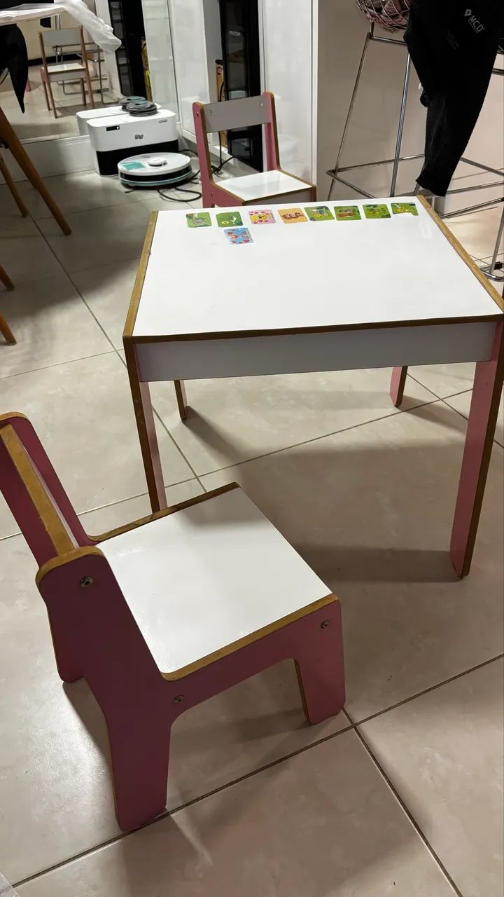 Mesa duas cadeiras criança  - Foto 4