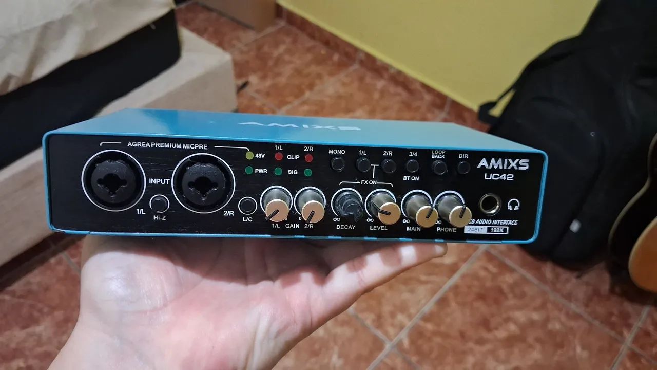 INTERFACE DE ÁUDIO AMIXS UC42 - Foto 2
