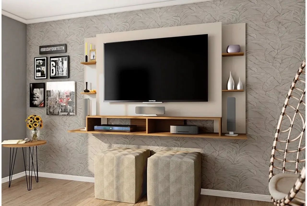 PAINEL TV OFF WHITE NOVO 55 P