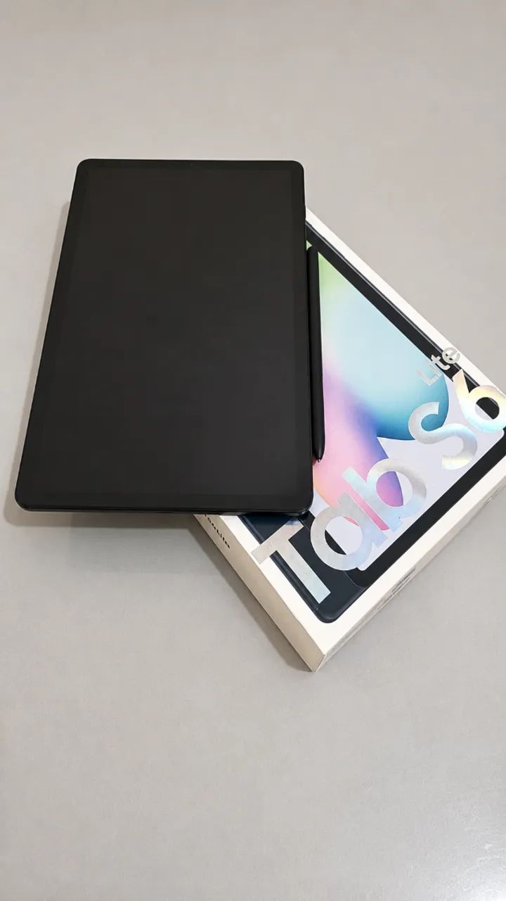 Samsung Galaxy Tab S6 Lite 箱・Sペン付属 Samsung Galaxy Tab S6 Lite 64GB 4G com S Pen - Tablets e E-Readers