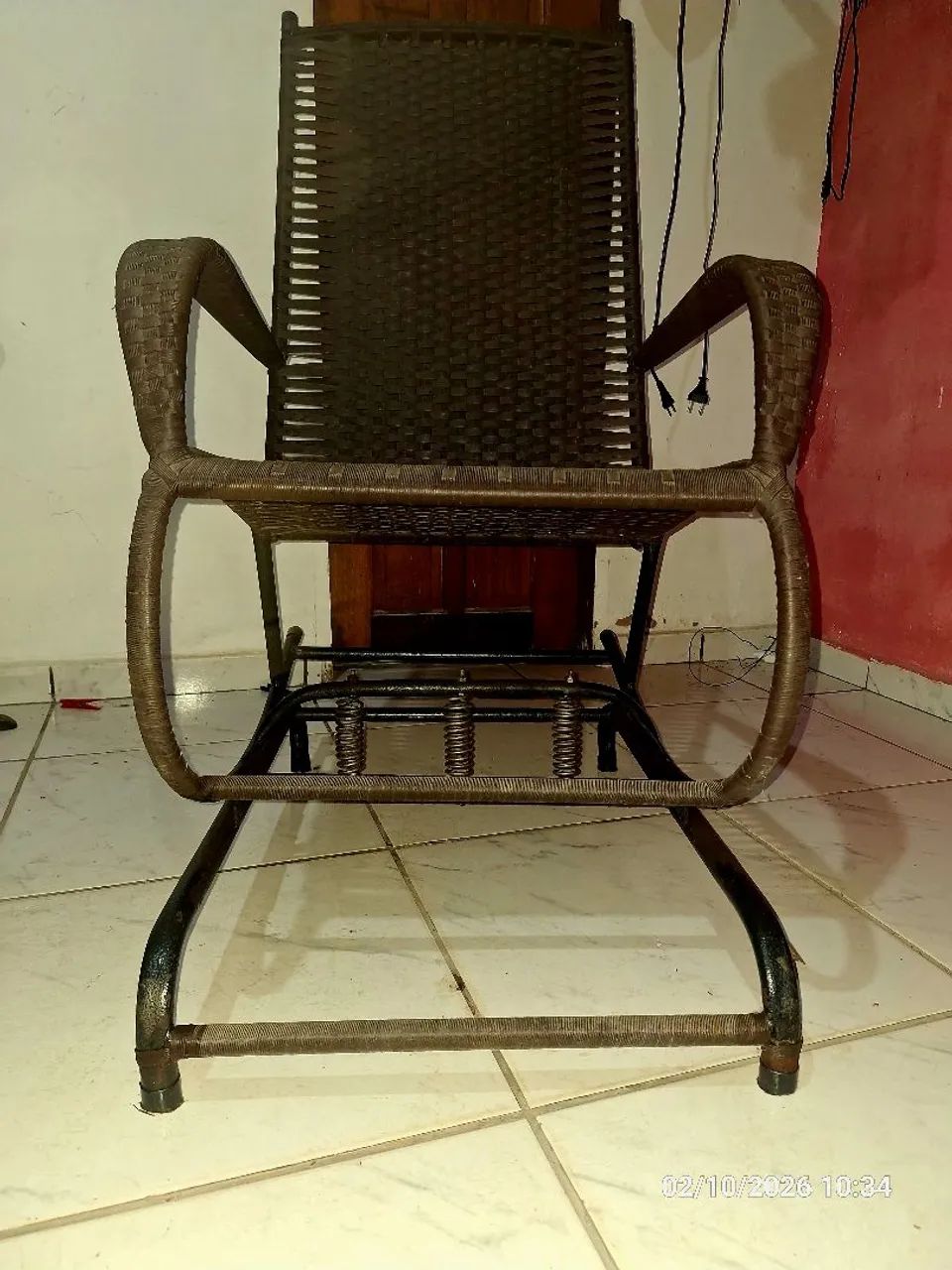 Cadeira de balanço com molas - Foto 3