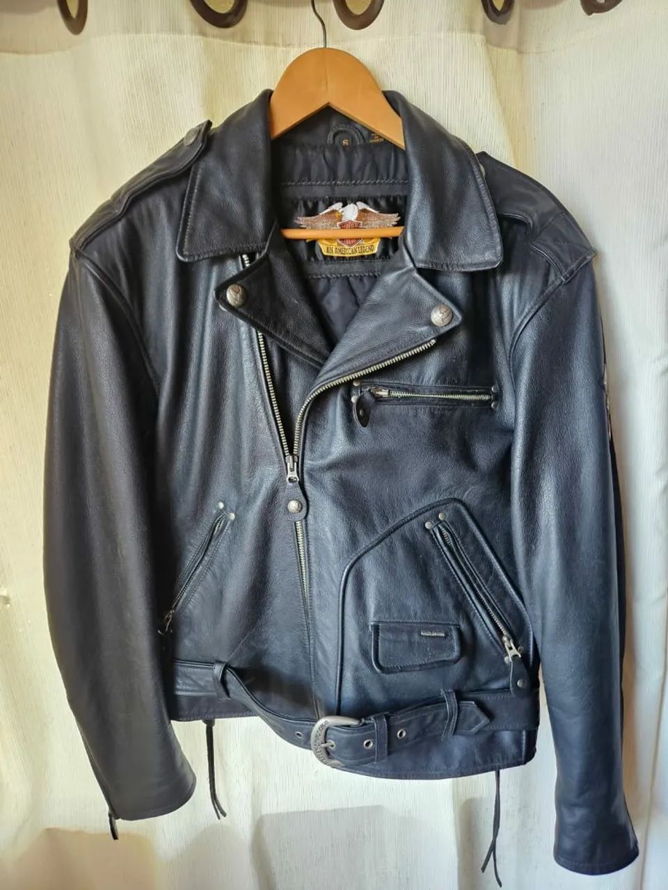 Jaqueta de Couro Harley-Davidson 1998 (Sem Uso) - Foto 3