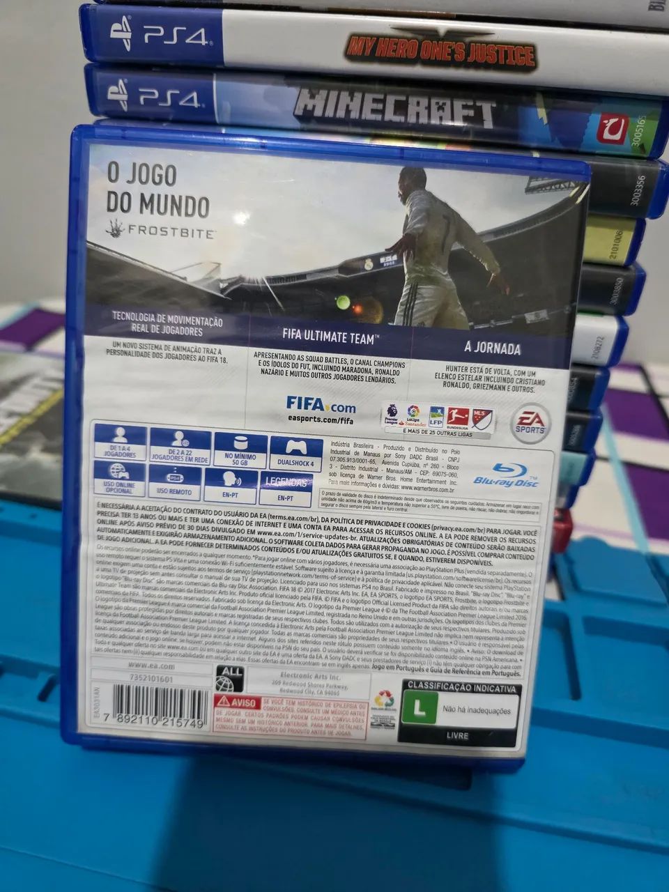 Fifa 18 - Ps4 Seminovo  - Foto 3