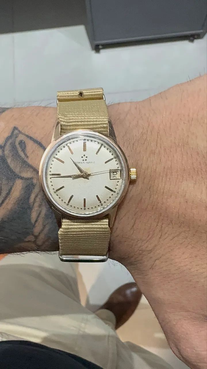 Relógio Suíço Automatico - ETERNA MATIC 1970 