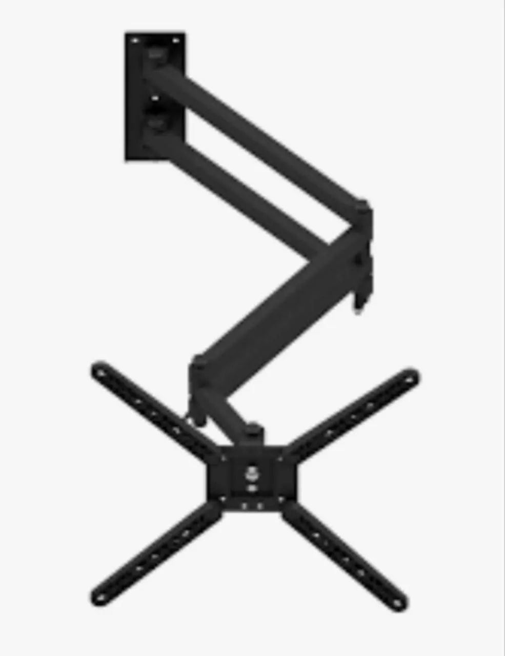 suporte de tv articulado de parede com 3 fases, para tvs de até 55 polegadas - Foto 3