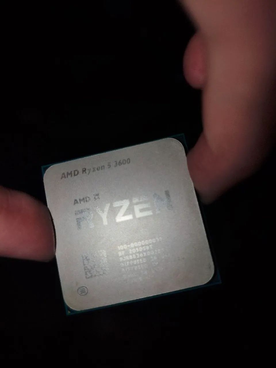 Ryzen 5 3600 com a caixa e coolerbox + Asus b 450m com a caixa e tudo mais