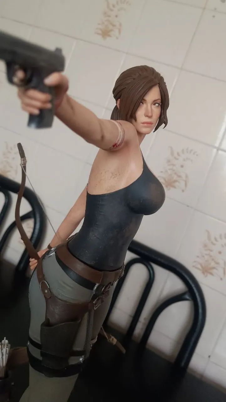 Por encomenda - Figure 3D da Lara Croft - Tomb Raider - Foto 2