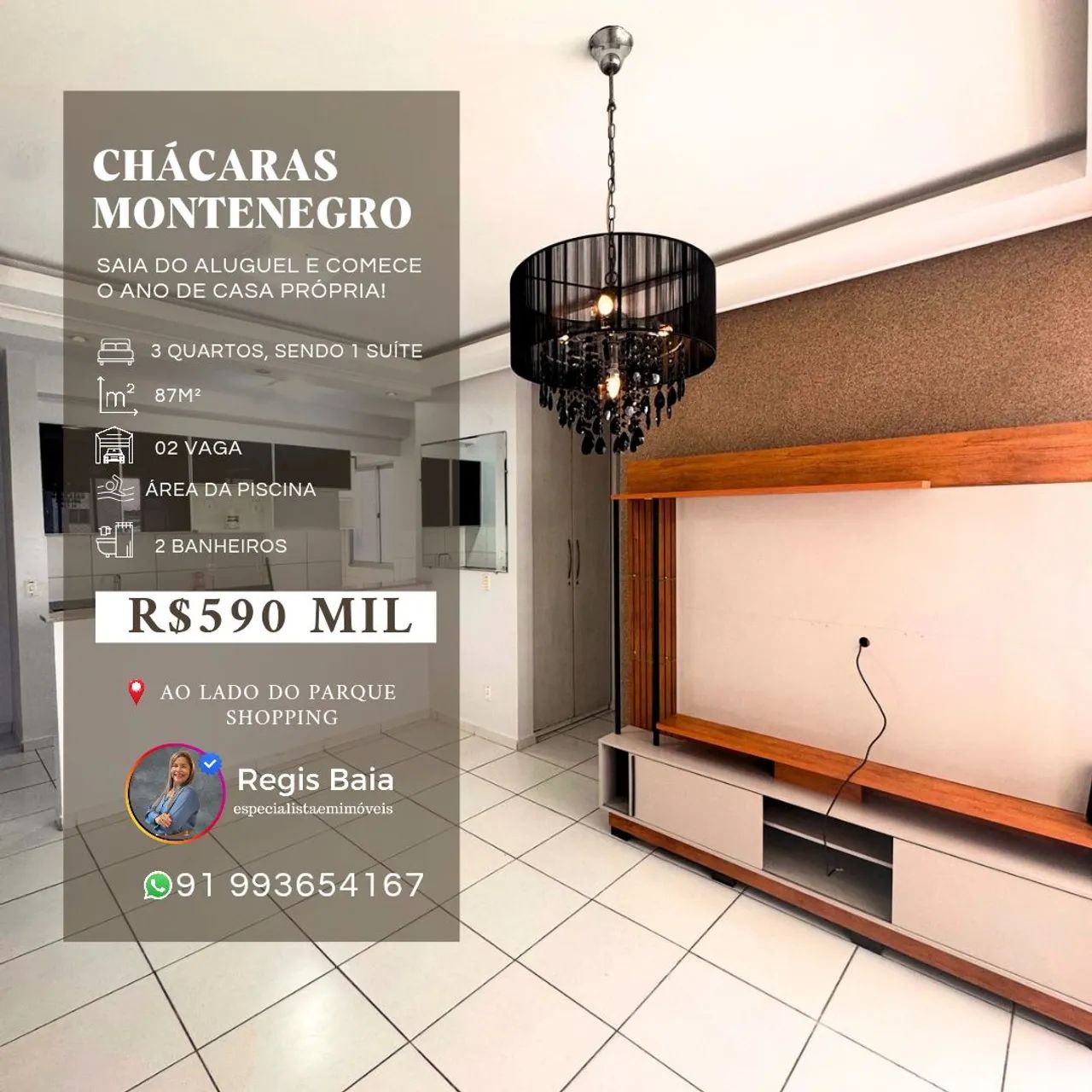 Vendo Chácaras Montenegro,3/4 , 2 vagas, Belém - Para - Foto 2