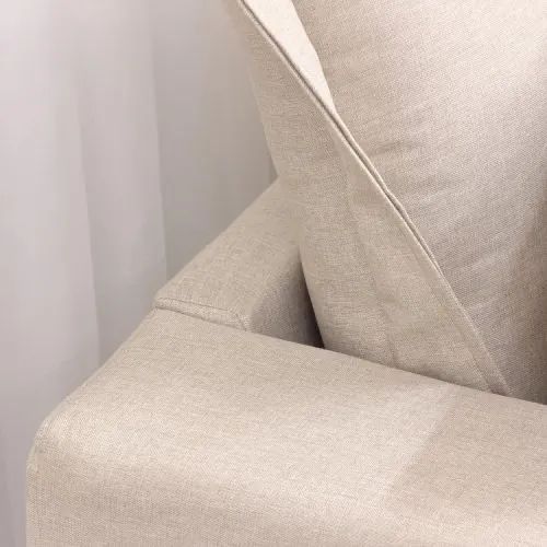 Sofá Cama Retrátil Reclinável Isis 2.00m Linho - Foto 5