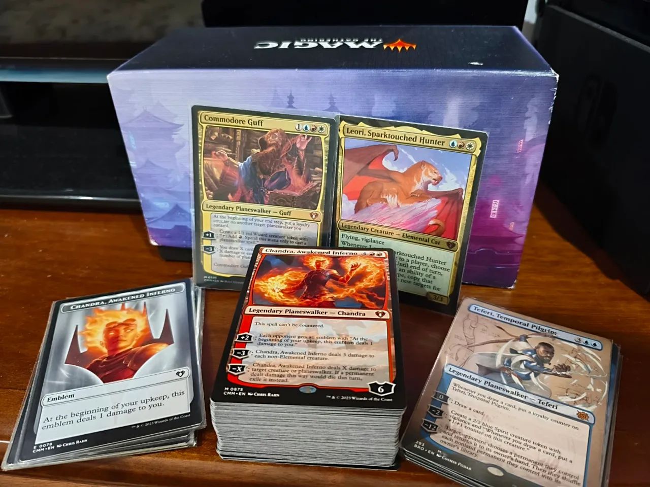 Deck de Commander - Planeswalker Party - Magic the Gathering - Commodore Guff