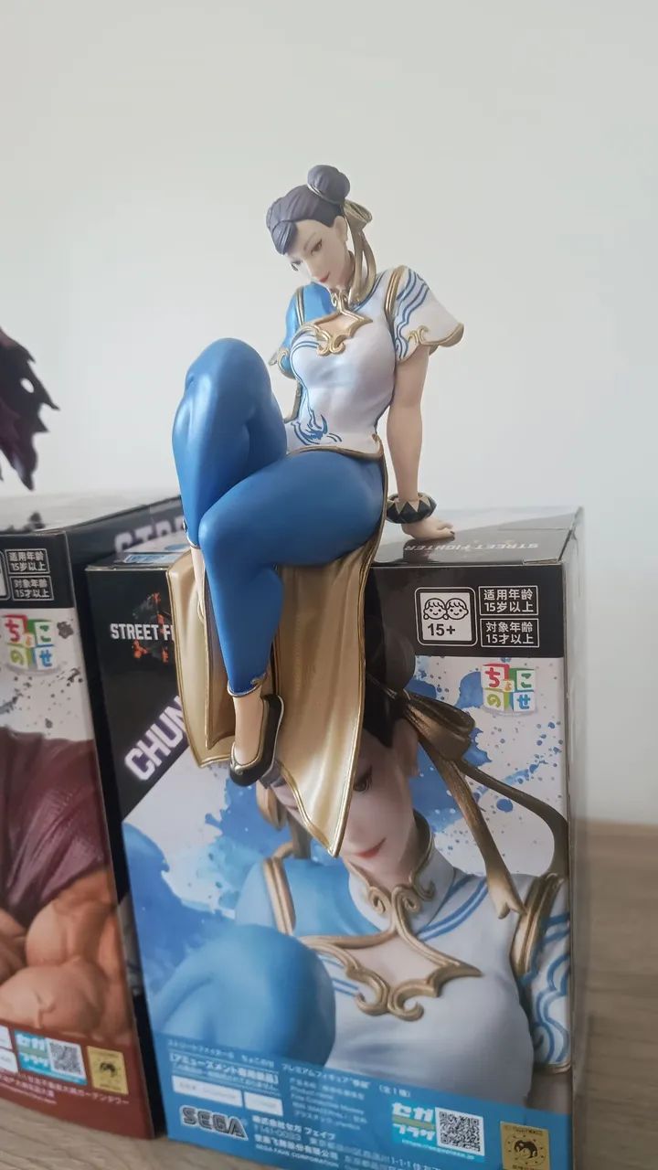 Figure Ryu e Chun-li Street Fighter 6 Original - Foto 5
