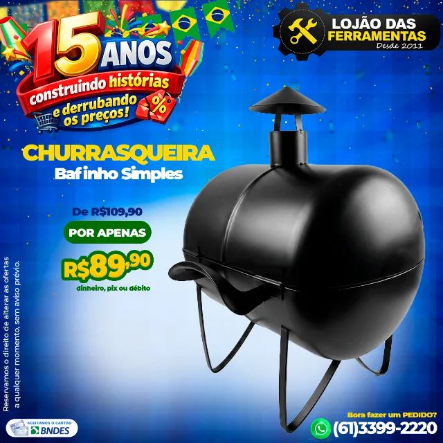 Churrasqueira Simples Bafinho