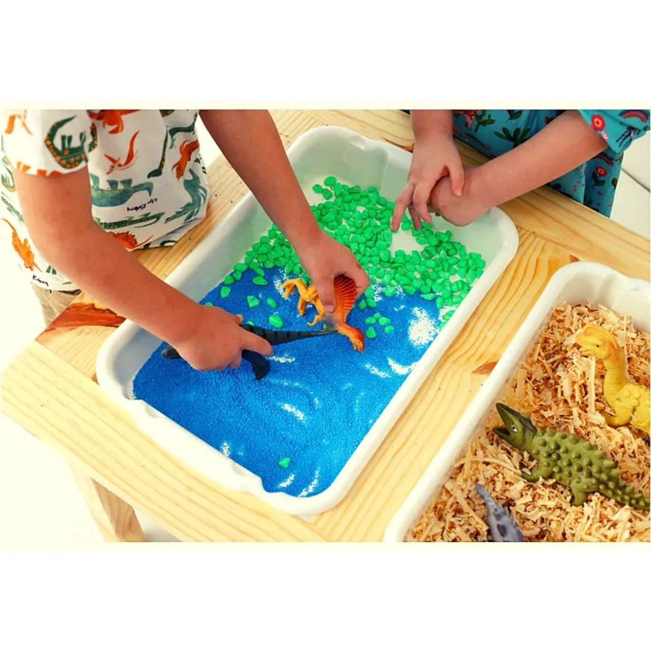 Mesa infantil sensorial