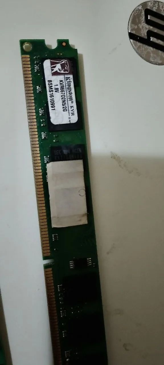 Memória Ram Kingston 2G 667 - Foto 2