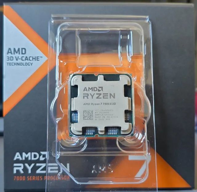 Processador AMD Ryzen 7 7800X3D - Trocas