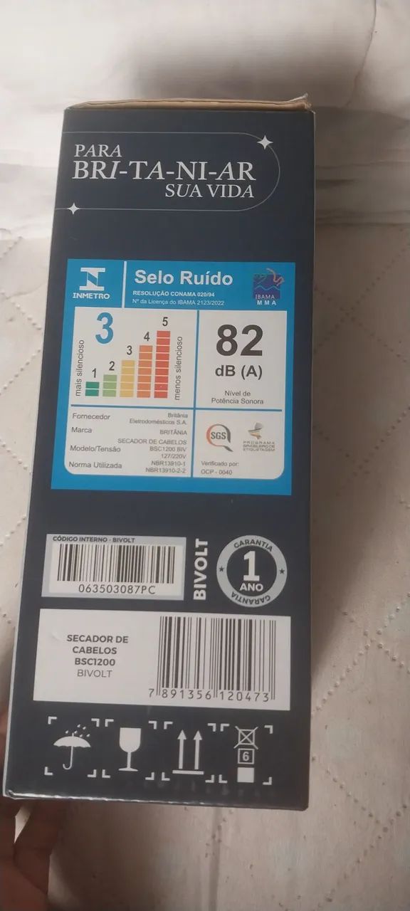 Secador de cabelo britania  - Foto 2