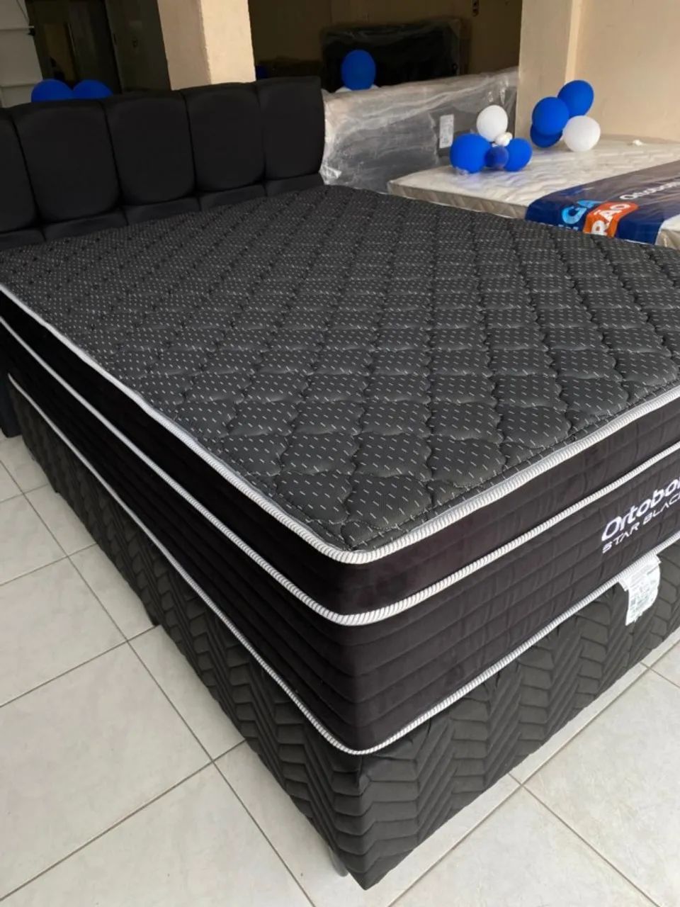 cama star black ortobom  - Foto 2
