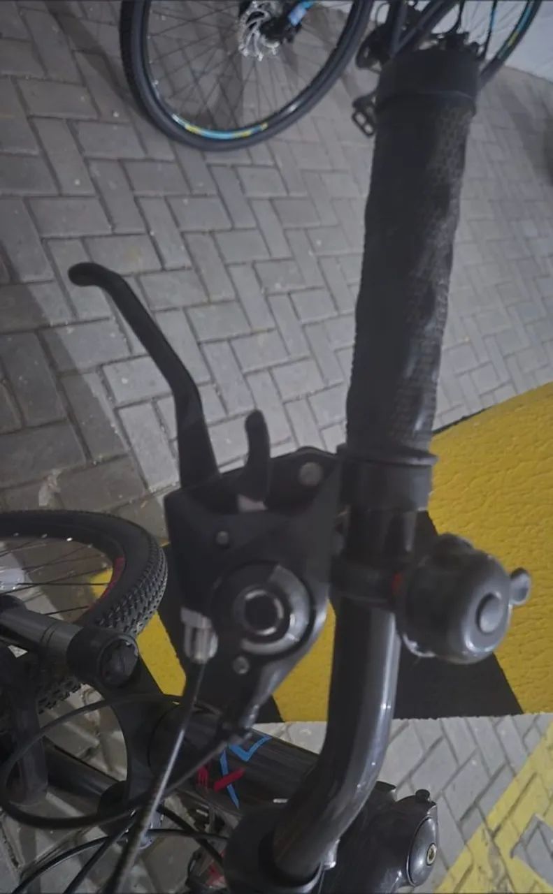 Bicicleta OX tam 17 aro 29 com itens shimano com marcha - Foto 5