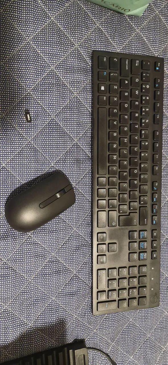 Teclado e mouse sem fio dell - Foto 3