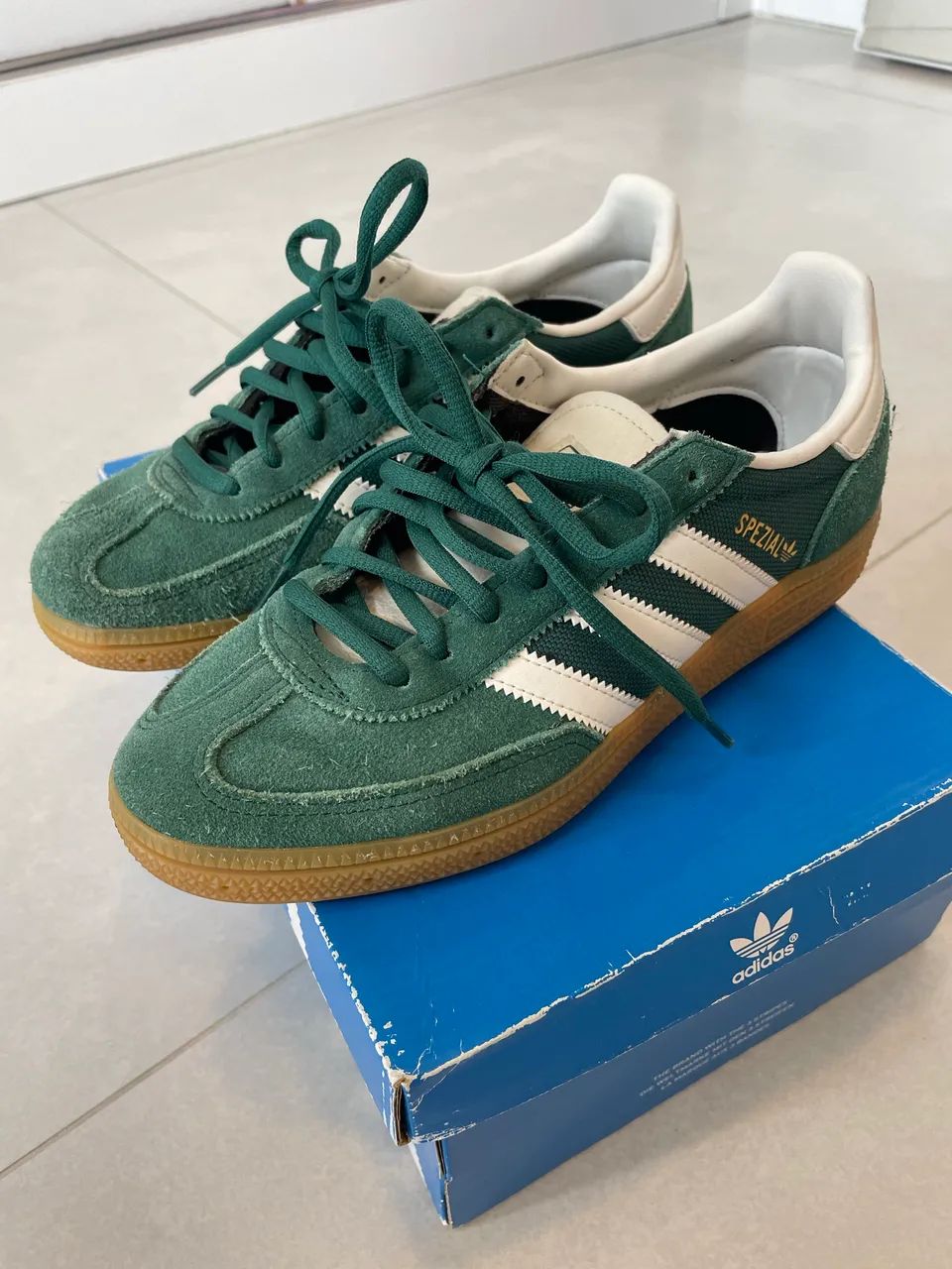 Tênis Spezial verde  - Foto 2