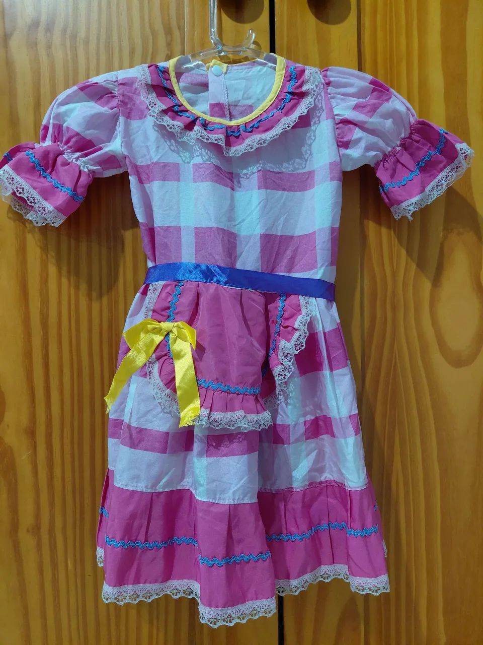 Vestido Caipira 08 a 10 anos