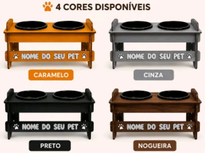COMEDOURO PET PERSONALIZADO  - Foto 2