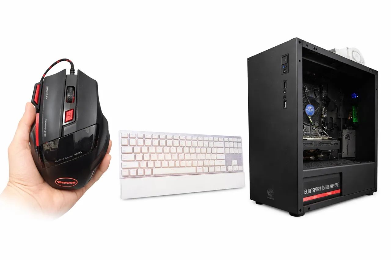 PC Gamer i5 9400F + GTX 1050 Ti + SSD 480GB + 8GB DDR4 + Teclado