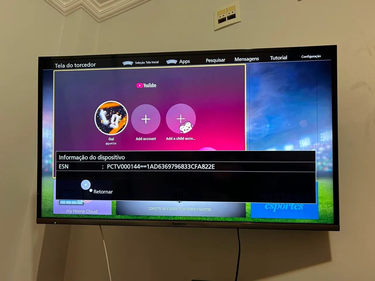 Smart tv Panasonic TC 39AS600B 39 polegadas - Foto 3