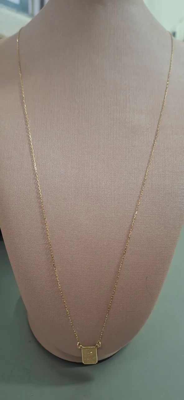 Escapulario ouro 18k