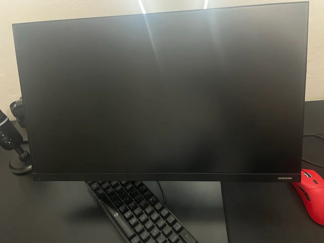 Monitor Samsung 24p 75hz (com defeito) - Foto 2