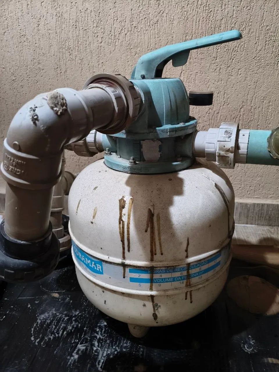 Filtro de areia para piscina