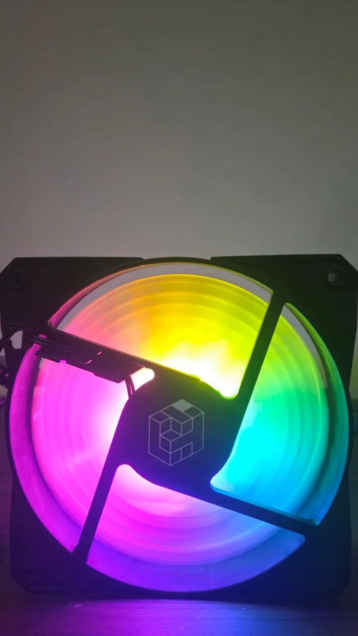 KIT 3X FAN RGB - Foto 3