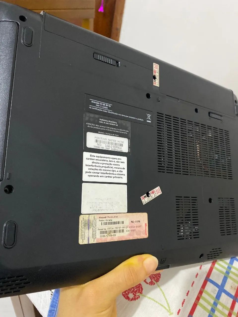 Vendo Notebook Positivo Master N170i Usado - Foto 3