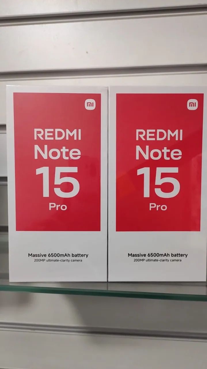 Note 15 Pro 256 - Lacrado+NotaFiscal