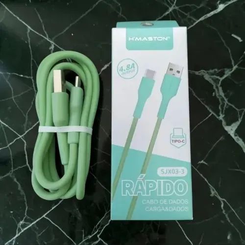  Cabo Celular USB H?MASTON - Carregamento e Dados - Foto 3